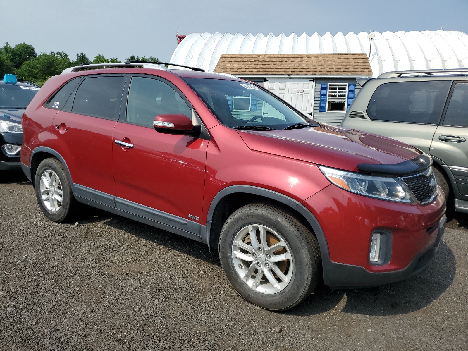 2014 Kia Sorento Lx vin: 5XYKTDA70EG450445