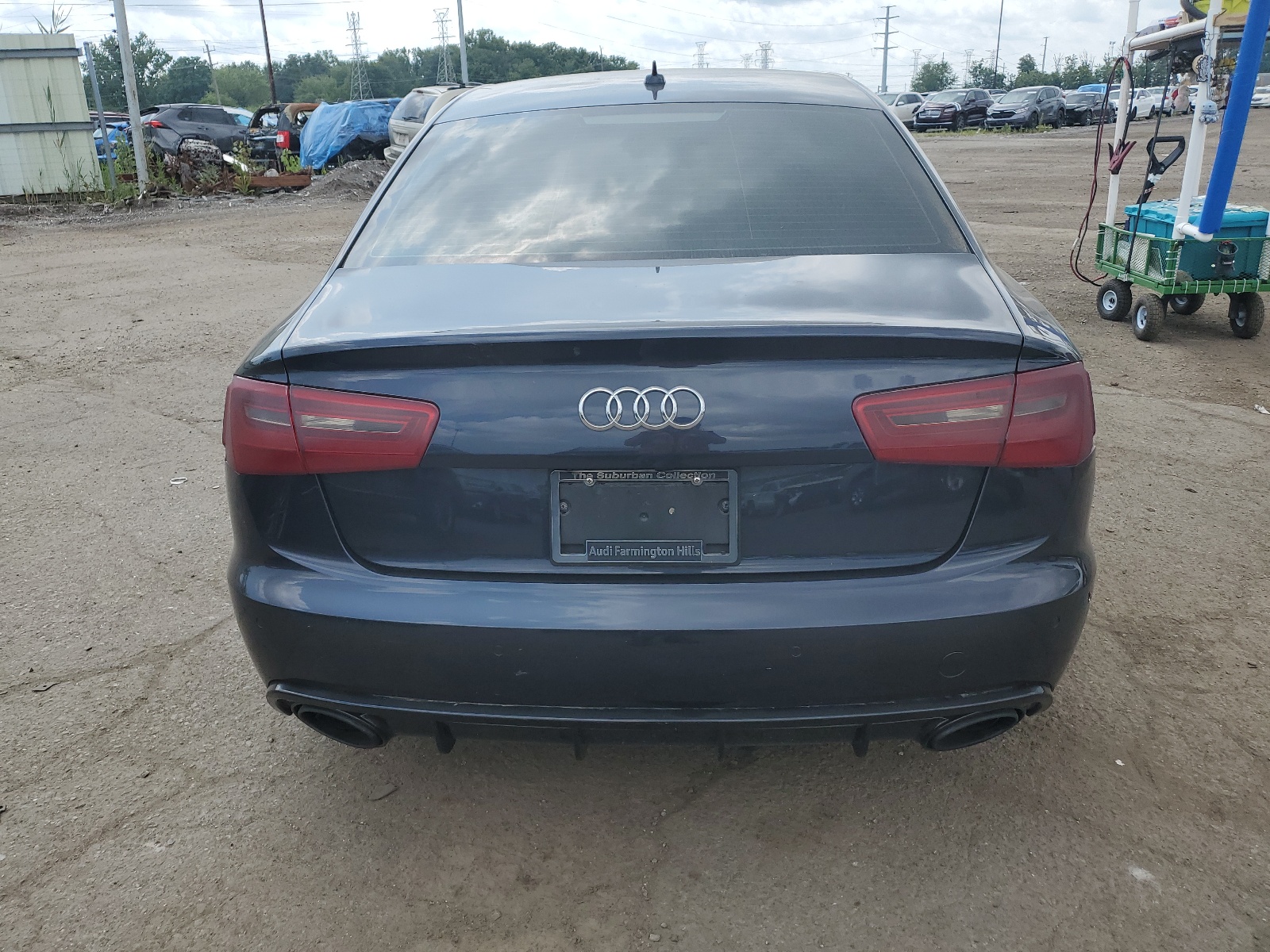 WAUGGAFC0DN008445 2013 Audi A6 Premium Plus