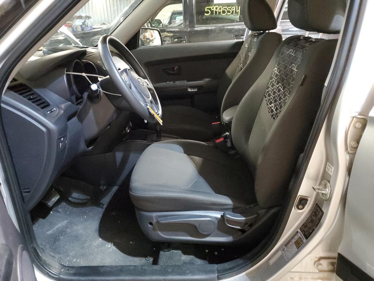 2010 Kia Soul + VIN: KNDJT2A29A7030789 Lot: 61054174