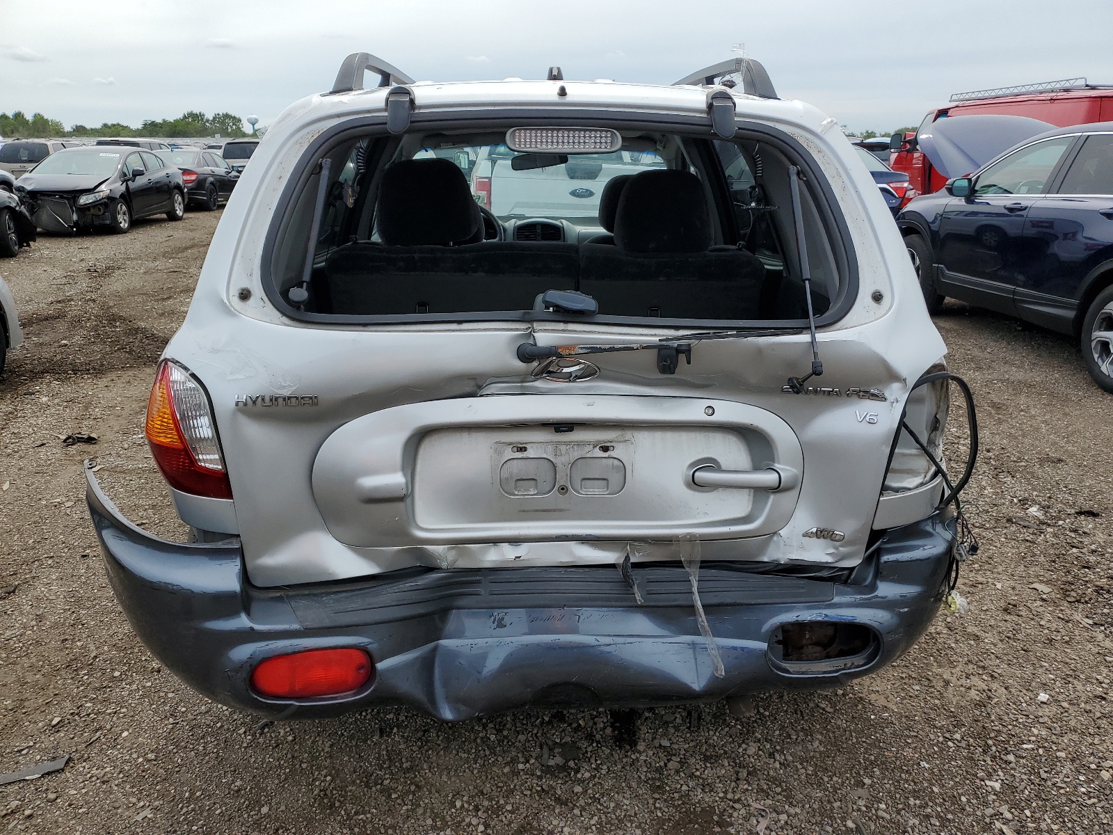 KM8SC73D94U761708 2004 Hyundai Santa Fe Gls