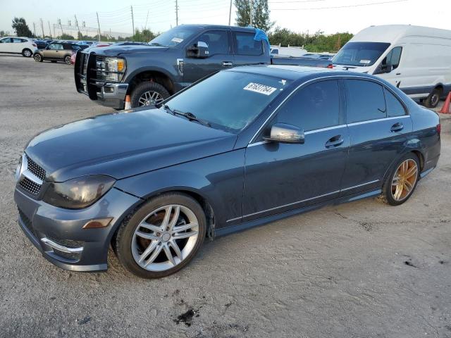 2013 Mercedes-Benz C 250 en Venta en Miami, FL - Water/Flood