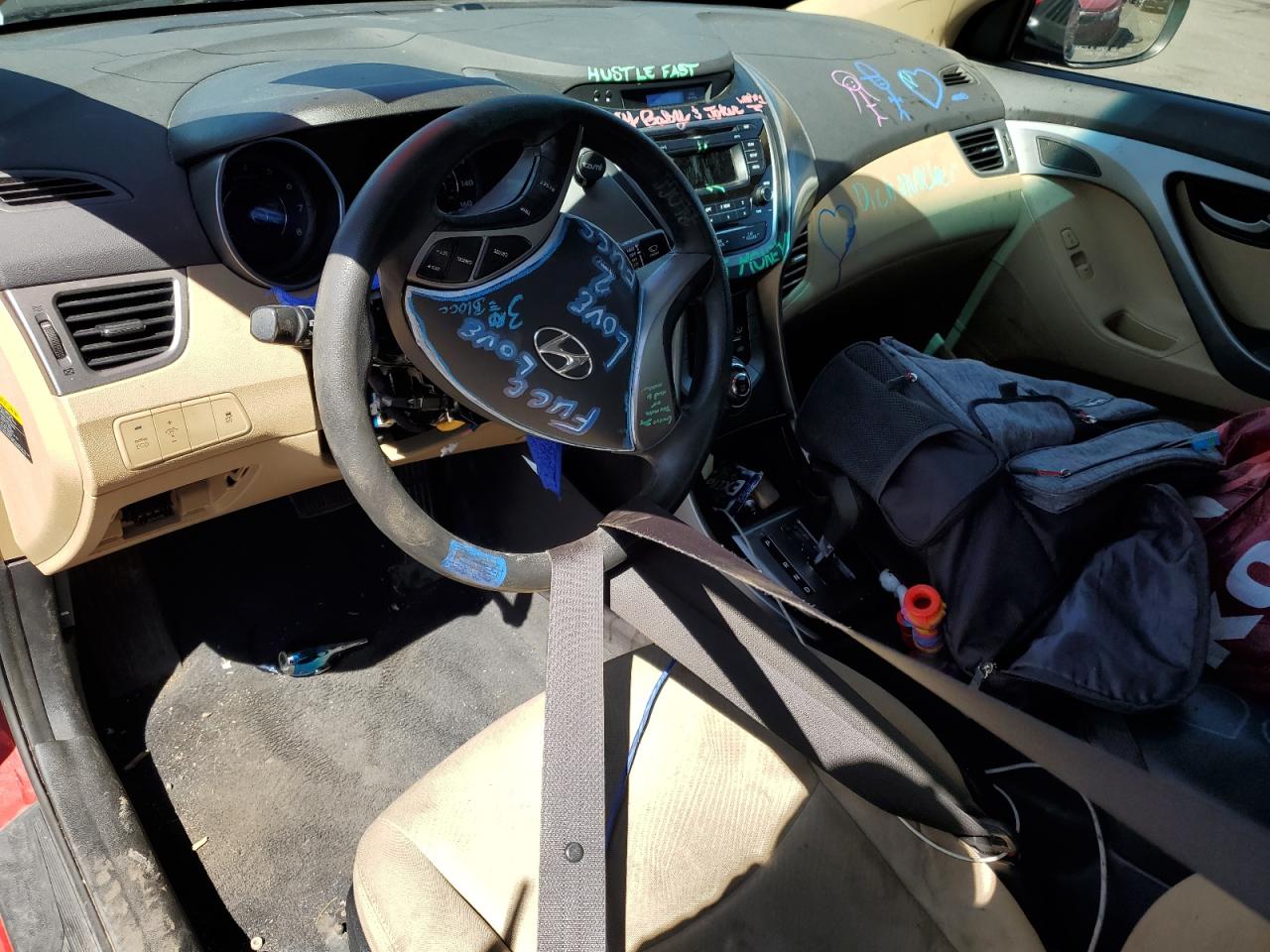 2013 Hyundai Elantra Gls VIN: KMHDH4AE1DU973006 Lot: 62129884