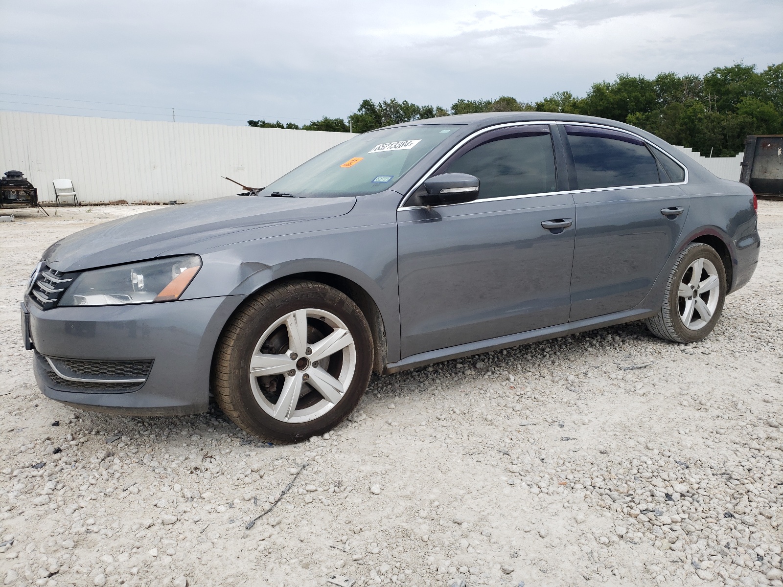 2013 Volkswagen Passat Se vin: 1VWBN7A38DC039111