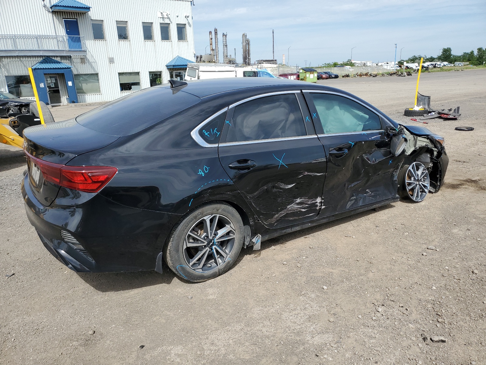 2022 Kia Forte Gt Line vin: 3KPF34AD6NE470557