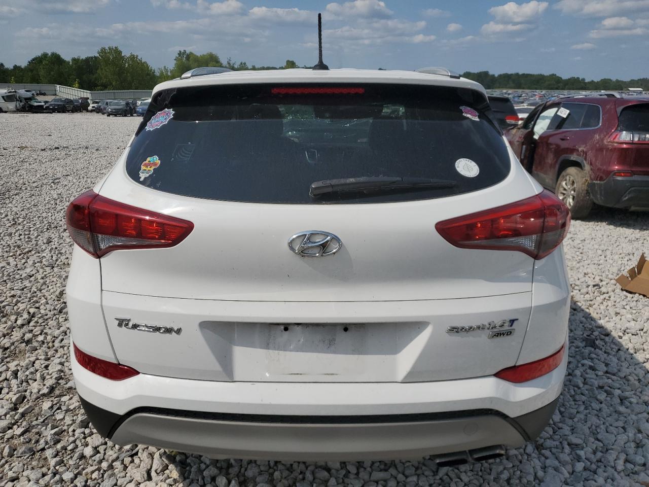 2017 Hyundai Tucson Limited VIN: KM8J3CA25HU385522 Lot: 64210594