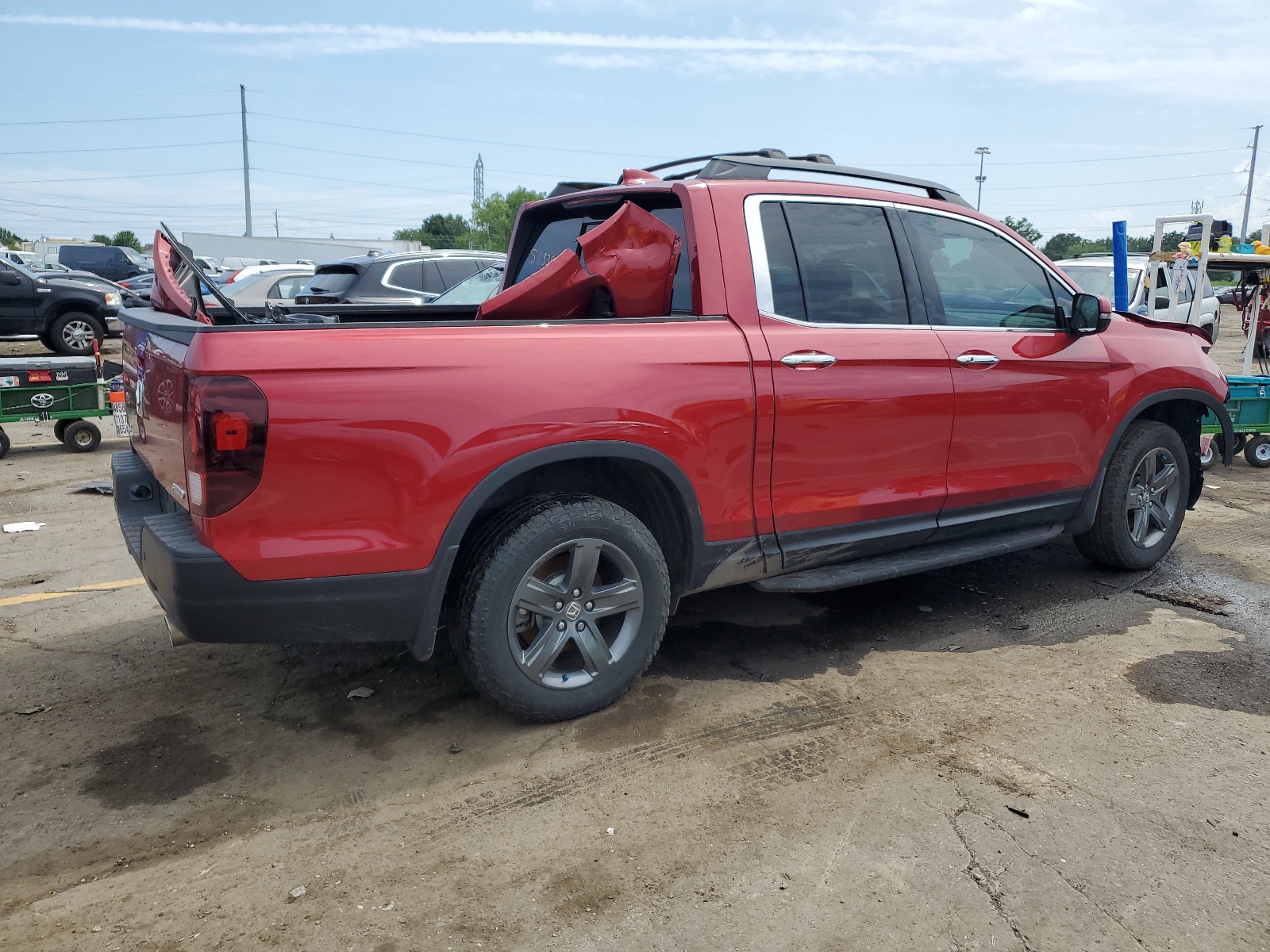 2023 Honda Ridgeline Rtl-E vin: 5FPYK3F72PB013225