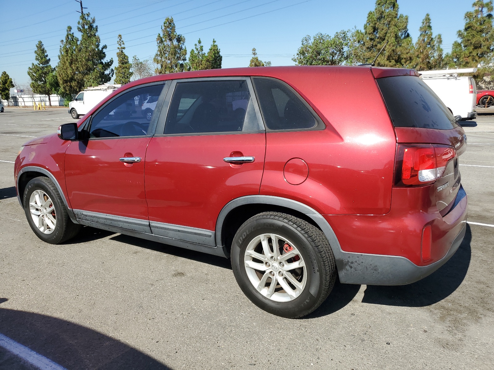 2014 Kia Sorento Lx vin: 5XYKT3A69EG460294