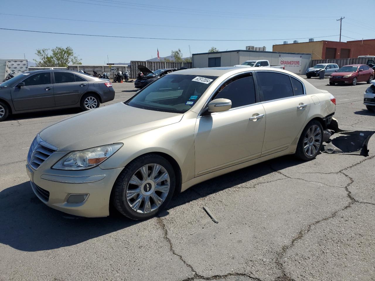 2009 Hyundai Genesis 3.8L VIN: KMHGC46E19U024910 Lot: 62912854