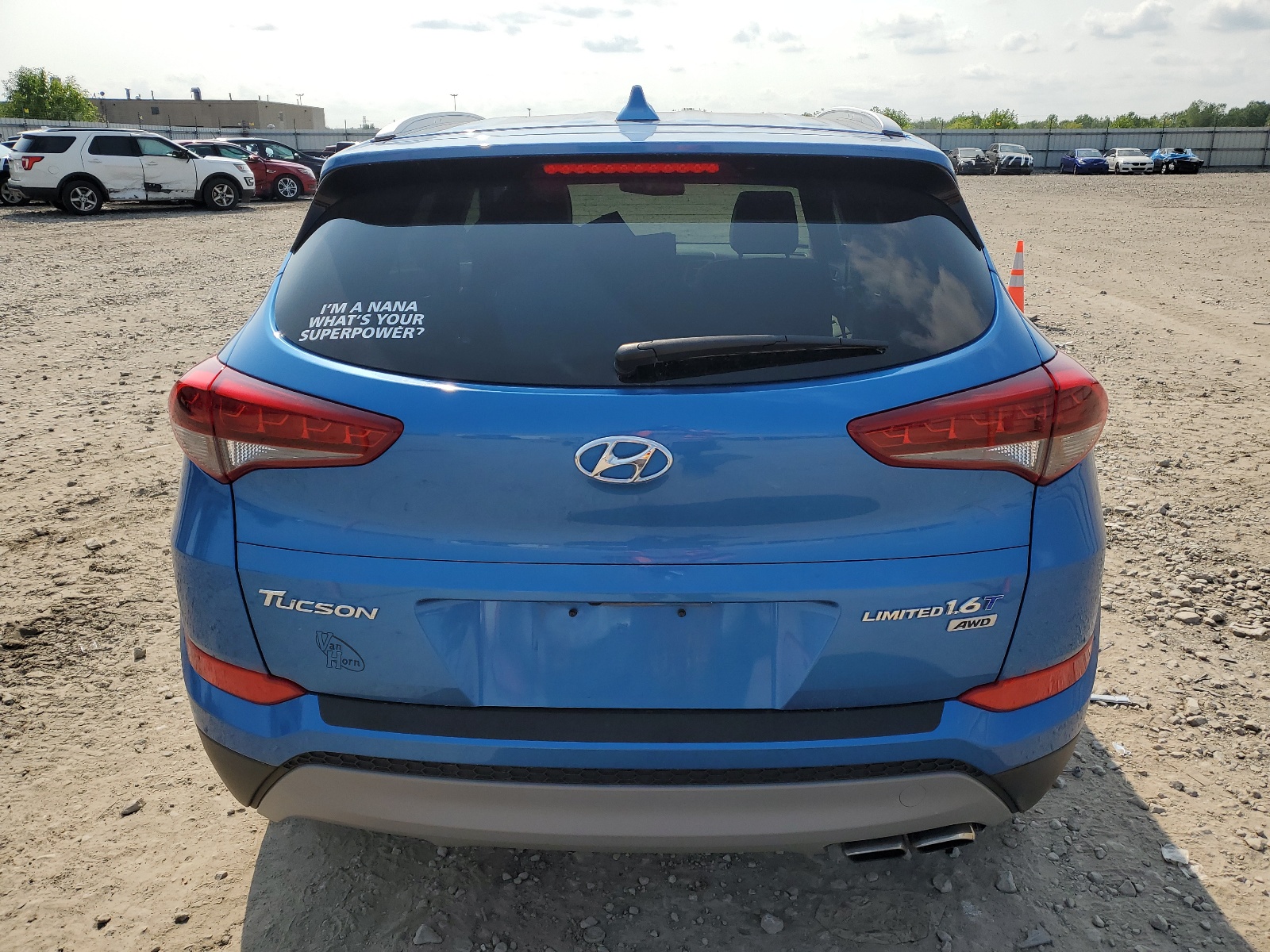 KM8J3CA28HU304609 2017 Hyundai Tucson Limited