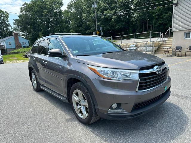 5TDDCRFH3ES006714 | 2014 Toyota highlander hybrid limited