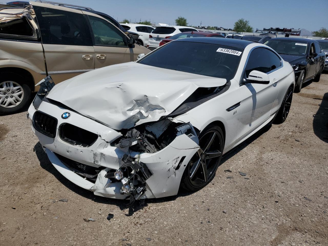 2012 BMW 650 I VIN: WBALX3C52CDV77172 Lot: 63362004