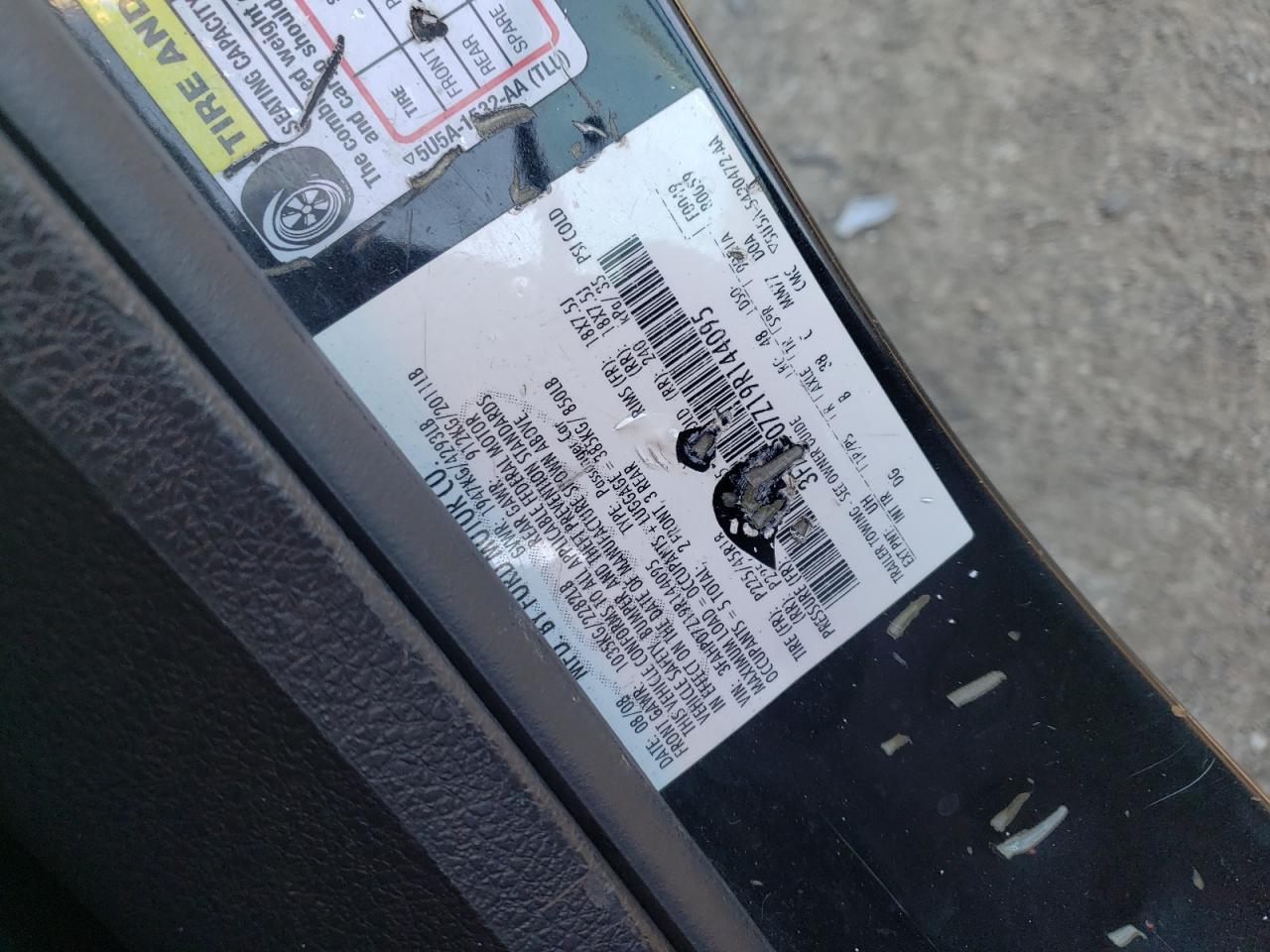 2009 Ford Fusion Se VIN: 3FAHP07Z19R144095 Lot: 64017744