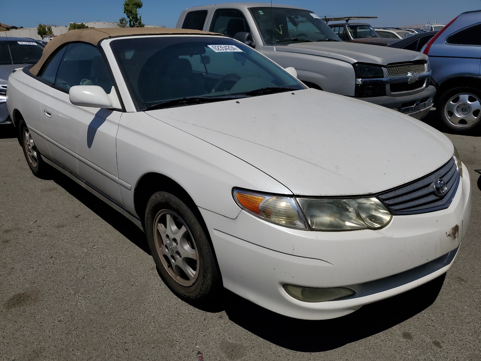 2T1FE22P03C020163 2003 Toyota Camry Solara Se