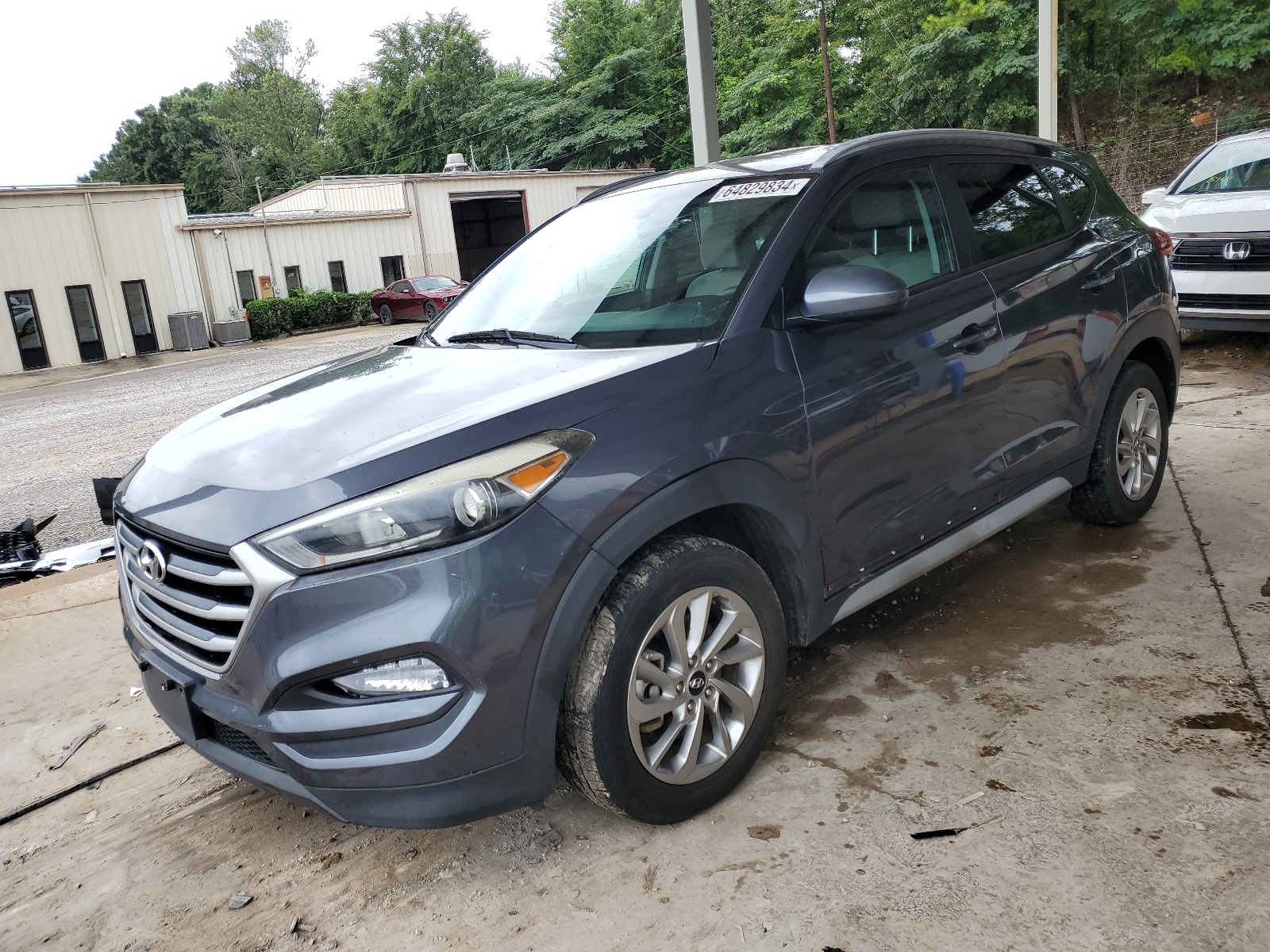 2018 Hyundai Tucson Sel vin: KM8J3CA48JU636637