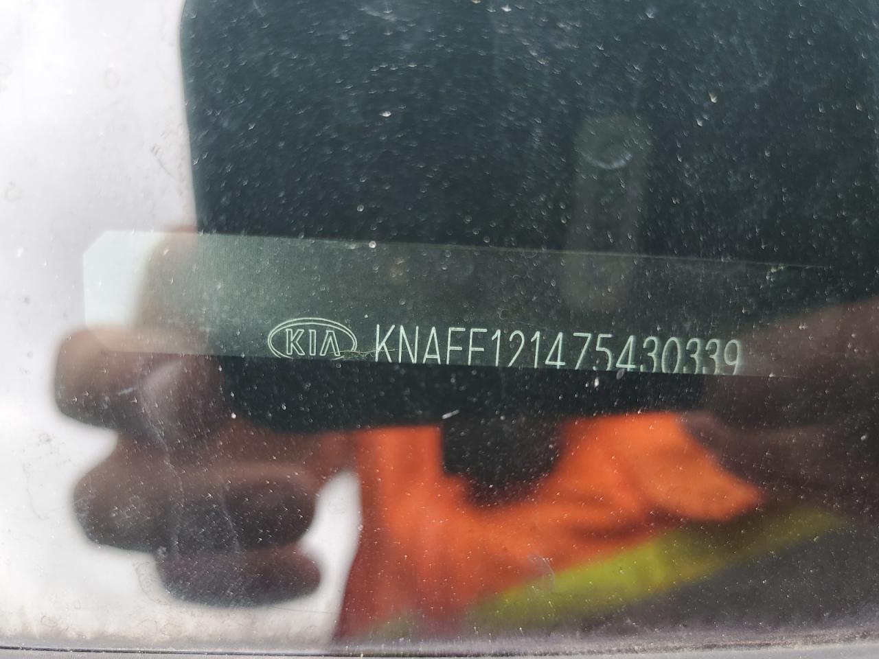 KNAFE121475430339 2007 Kia Spectra Ex