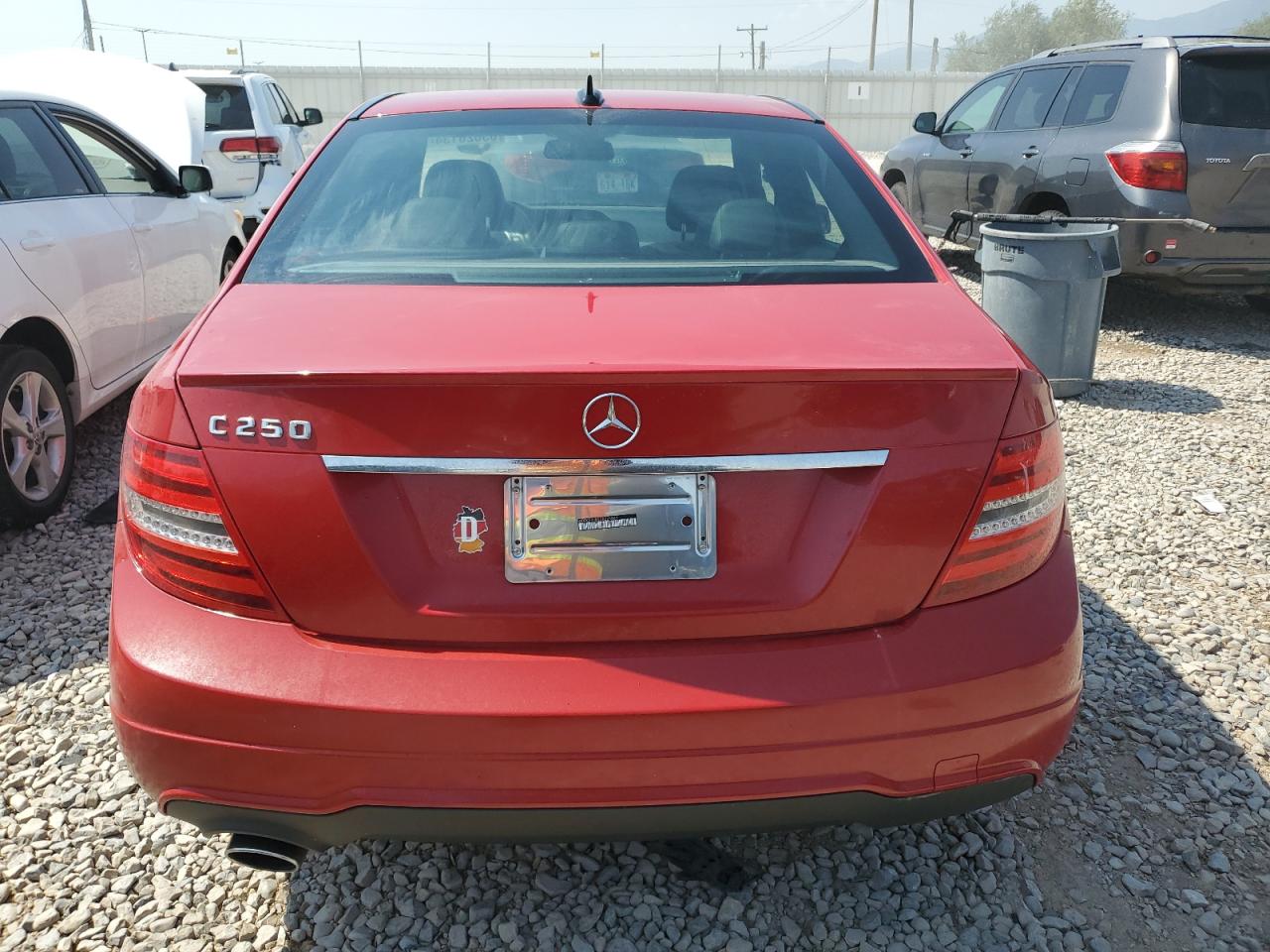2012 Mercedes-Benz C 250 VIN: WDDGF4HB2CR224063 Lot: 63626134