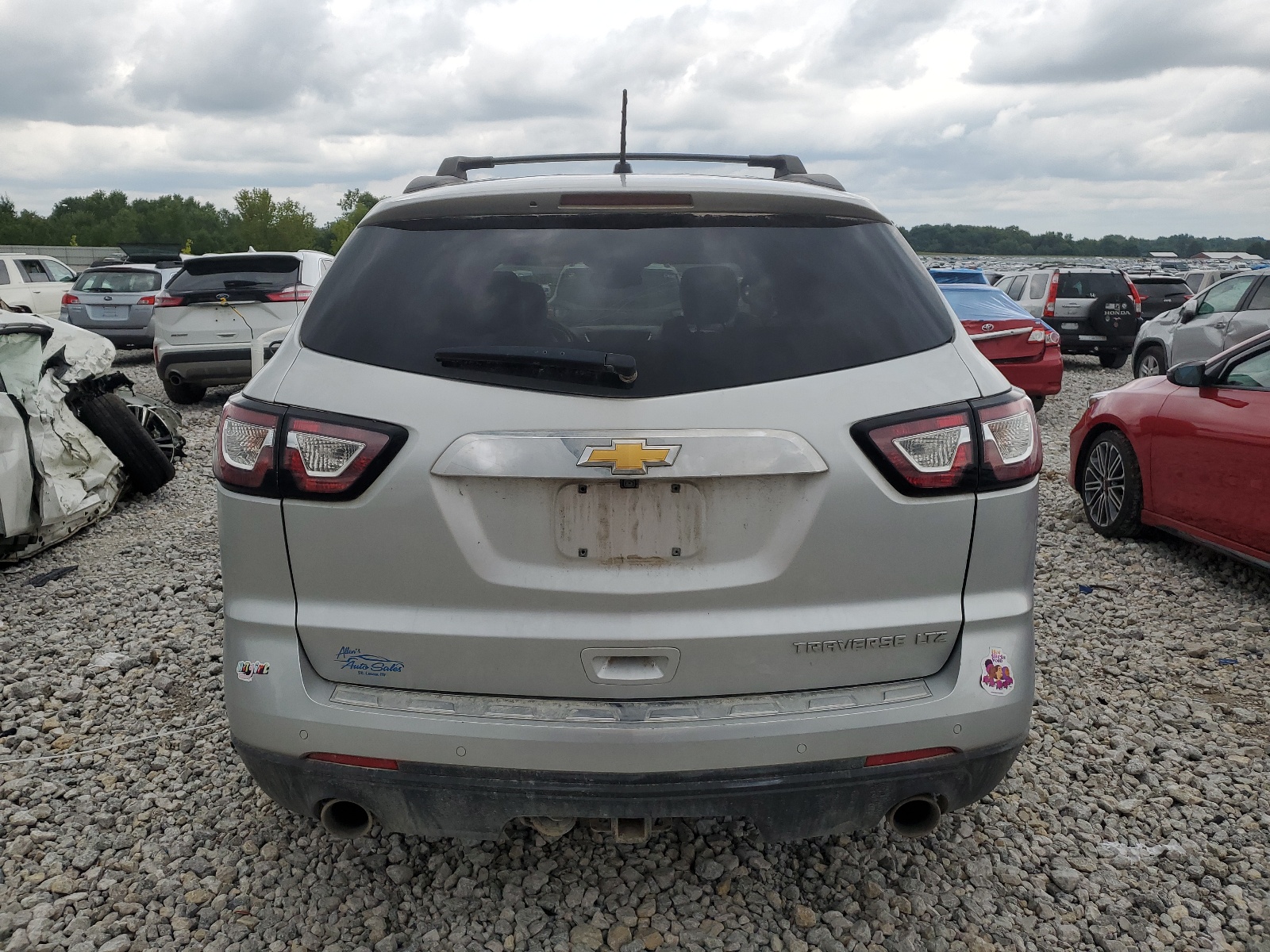 1GNKVJKD6EJ159162 2014 Chevrolet Traverse Ltz