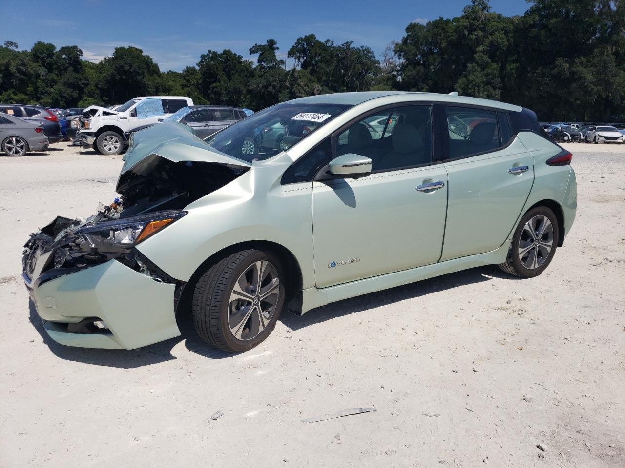 2019 Nissan Leaf S VIN: 1N4AZ1CP4KC302309 Lot: 64117454