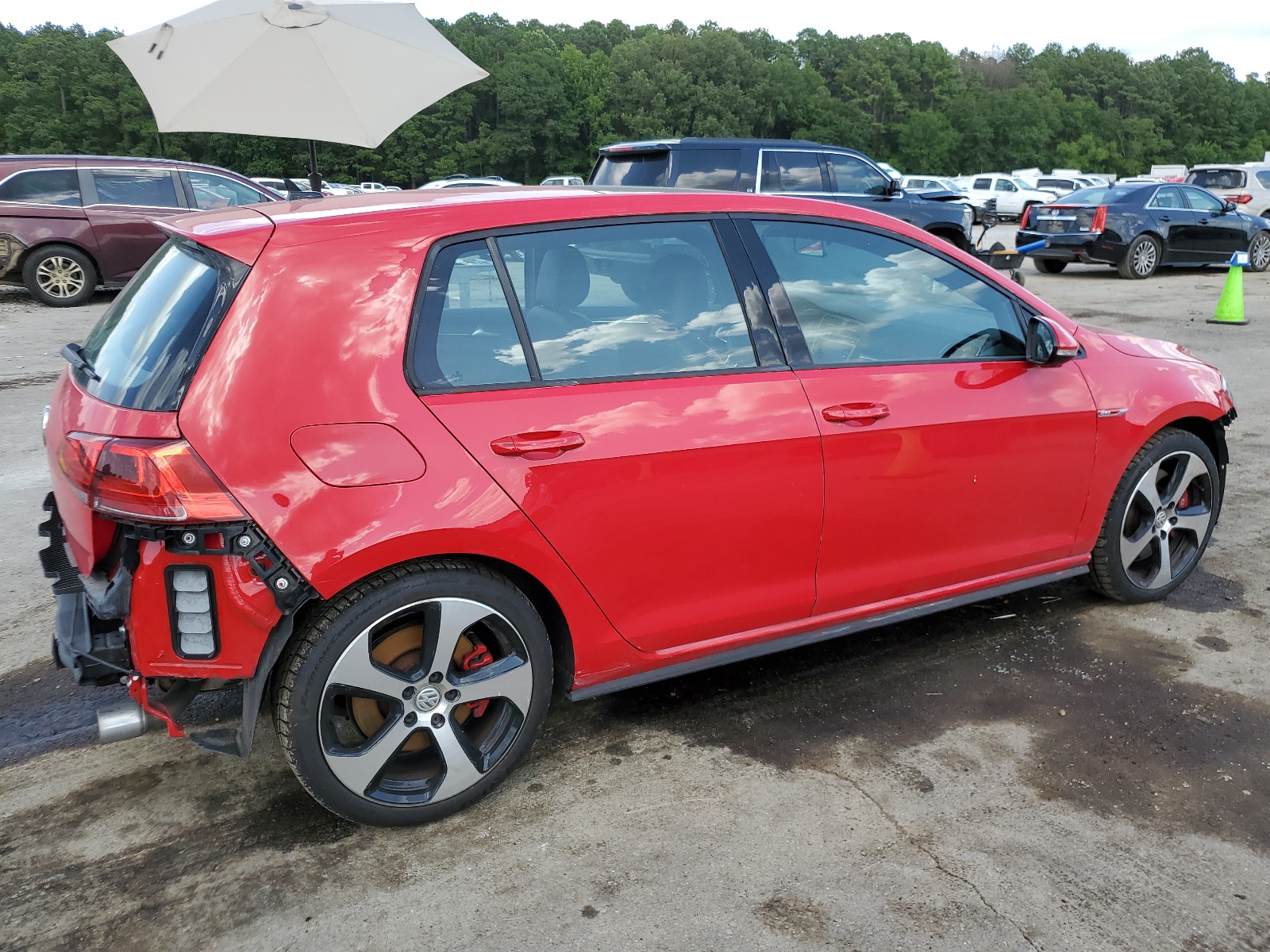 3VW547AU5GM036095 2016 Volkswagen Gti S/Se