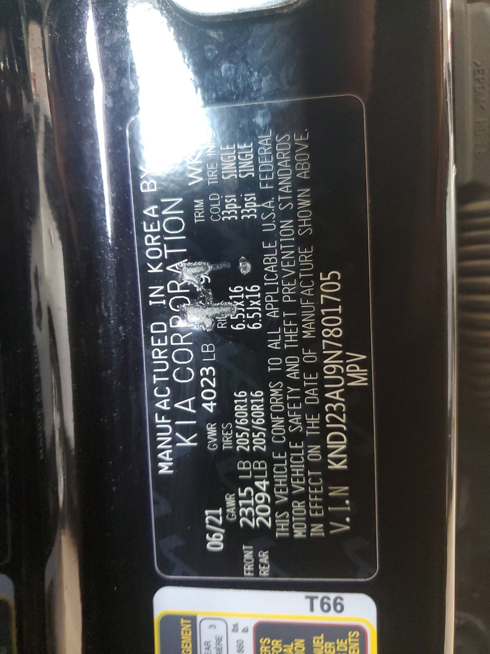 KNDJ23AU9N7801705 2022 Kia Soul Lx