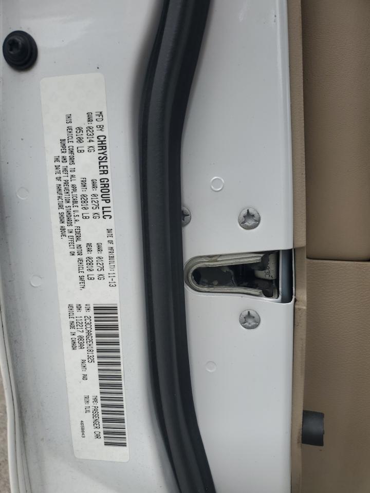 2014 Chrysler 300 VIN: 2C3CCAAG2EH181325 Lot: 64856834