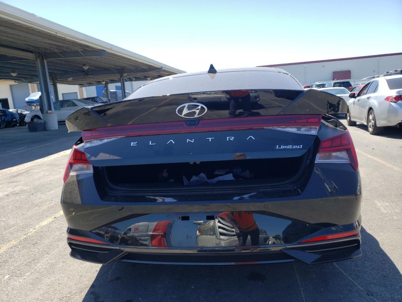 2022 Hyundai Elantra Limited VIN: 5NPLP4AG9NH071428 Lot: 60965124