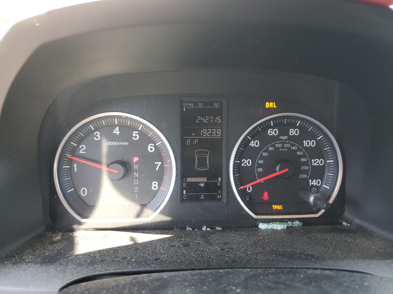 JHLRE38547C006695 2007 Honda Cr-V Ex