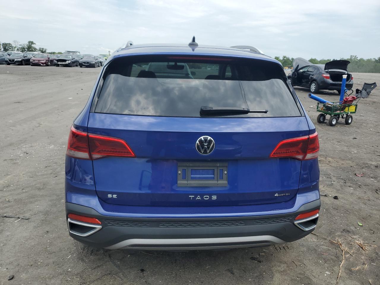 2022 Volkswagen Taos Se VIN: 3VVWX7B23NM091848 Lot: 63212844