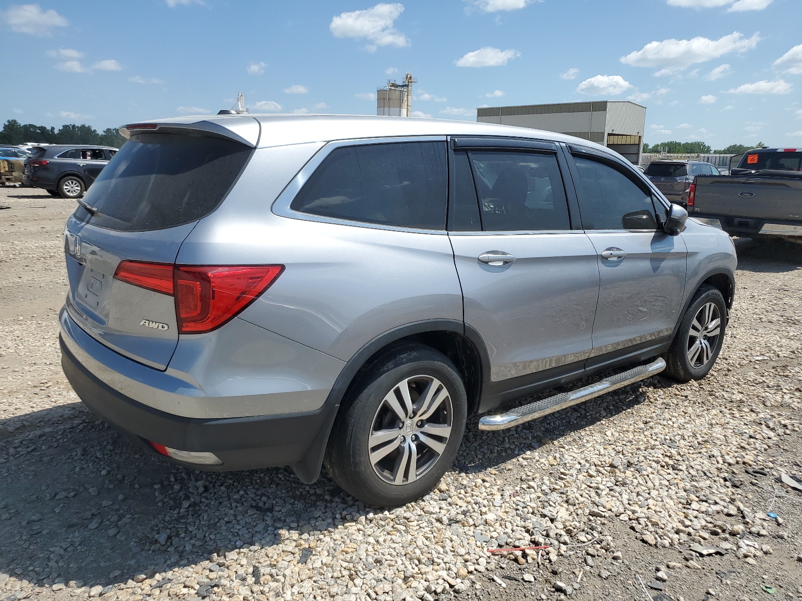 2017 Honda Pilot Exl vin: 5FNYF6H53HB034483