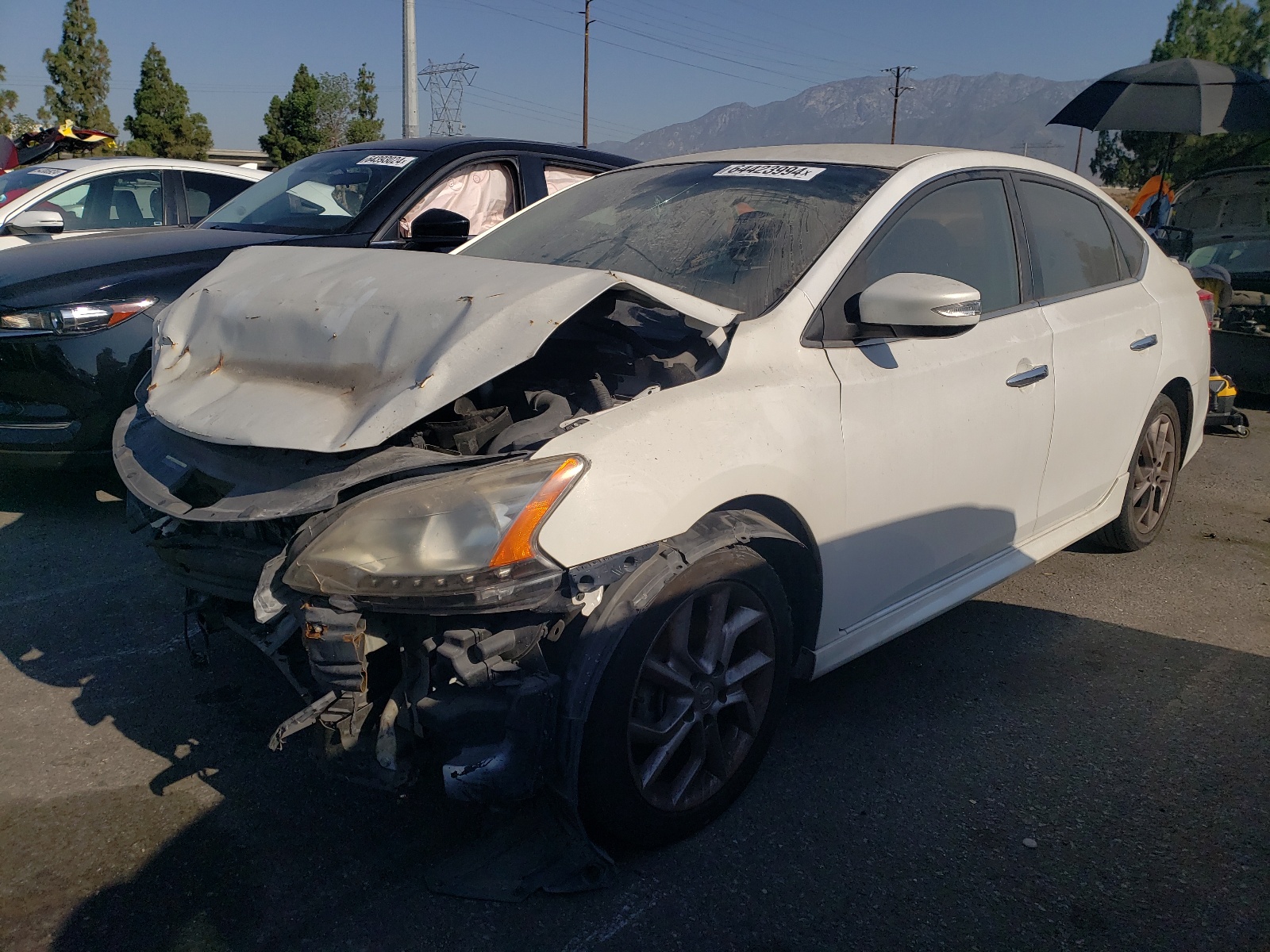 2015 Nissan Sentra S vin: 3N1AB7AP5FY242304