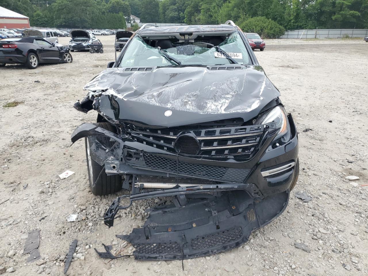 2013 Mercedes-Benz Ml 350 4Matic VIN: 4JGDA5HB8DA111196 Lot: 63197694