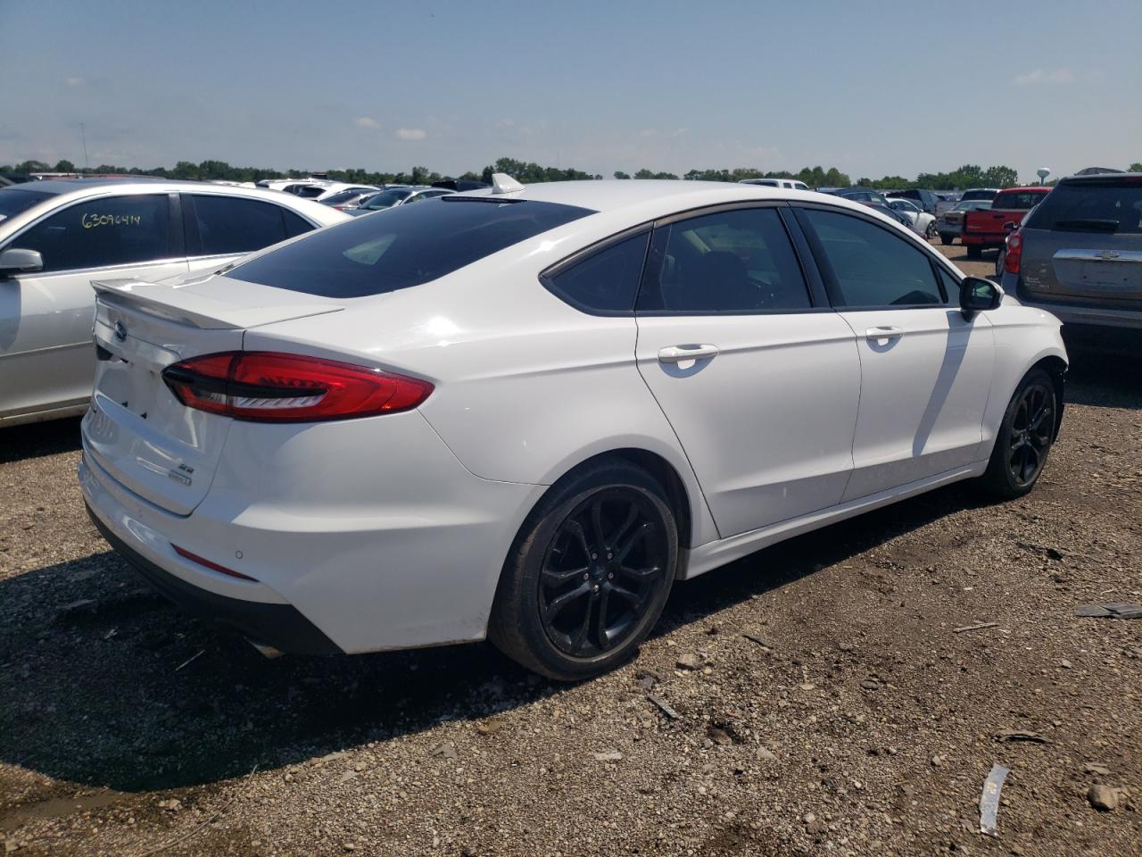 2020 Ford Fusion Se VIN: 3FA6P0HDXLR231348 Lot: 62735304