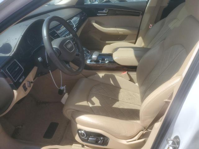  AUDI A8 2014 White