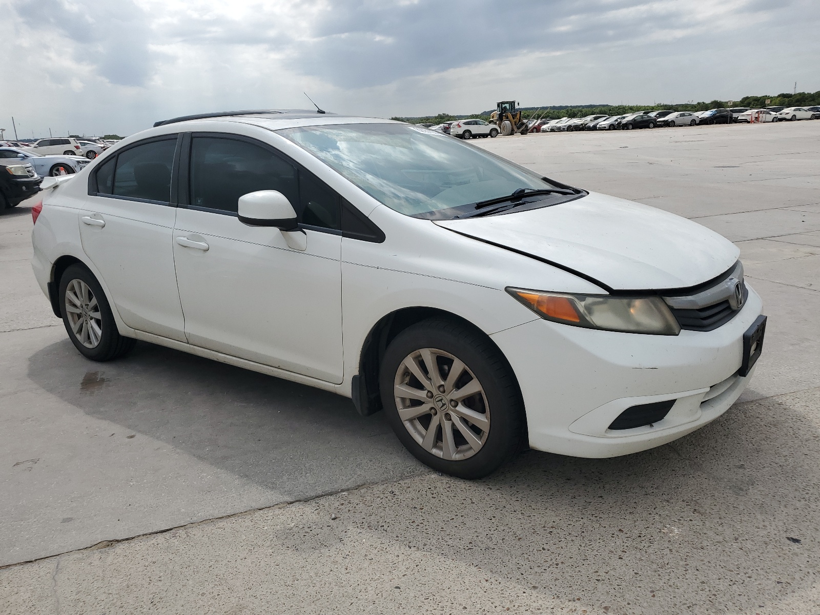 2012 Honda Civic Exl vin: 2HGFB2F97CH568589