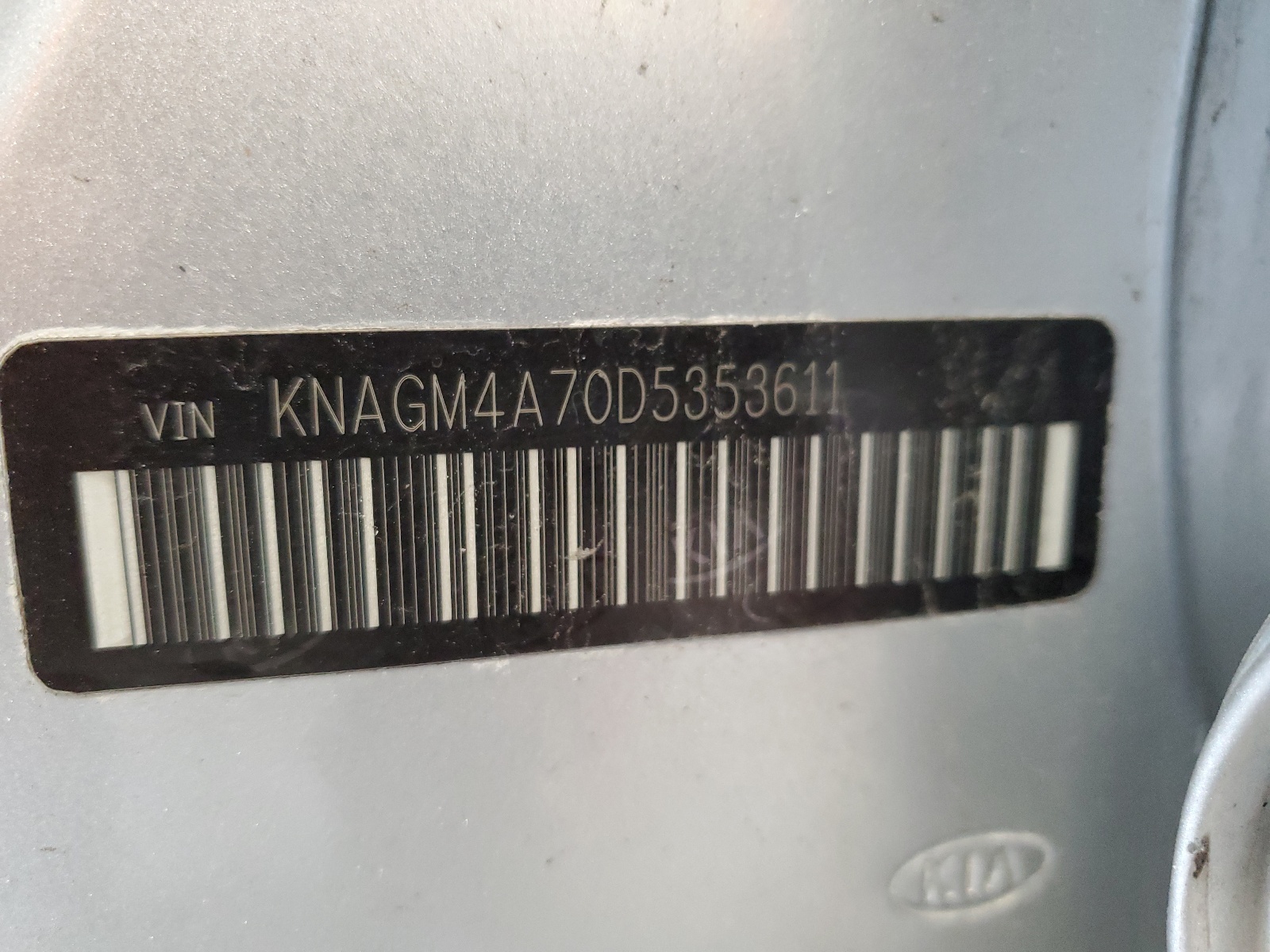 KNAGM4A70D5353611 2013 Kia Optima Lx