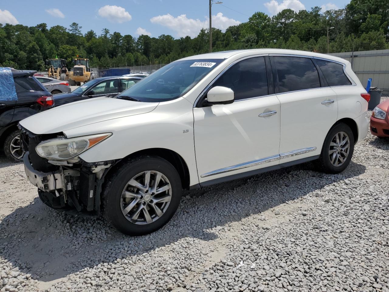 2014 Infiniti Qx60 VIN: 5N1AL0MN3EC549727 Lot: 63763834