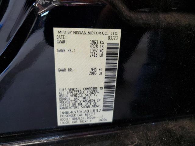 1N4BL4CV7PN381637 Nissan Altima SR 15