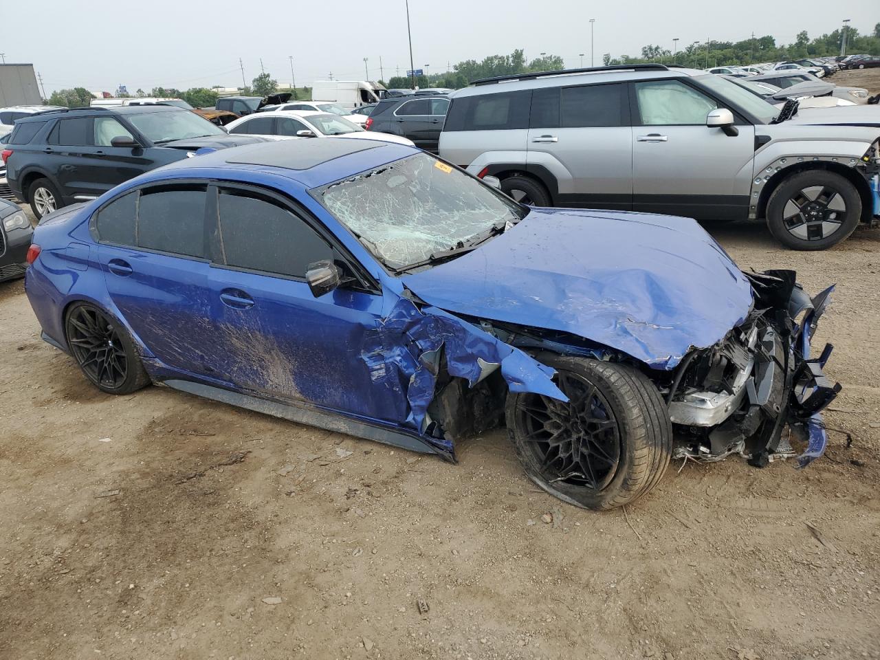 2023 BMW M3 Competition VIN: WBS43AY07PFP02996 Lot: 64613294