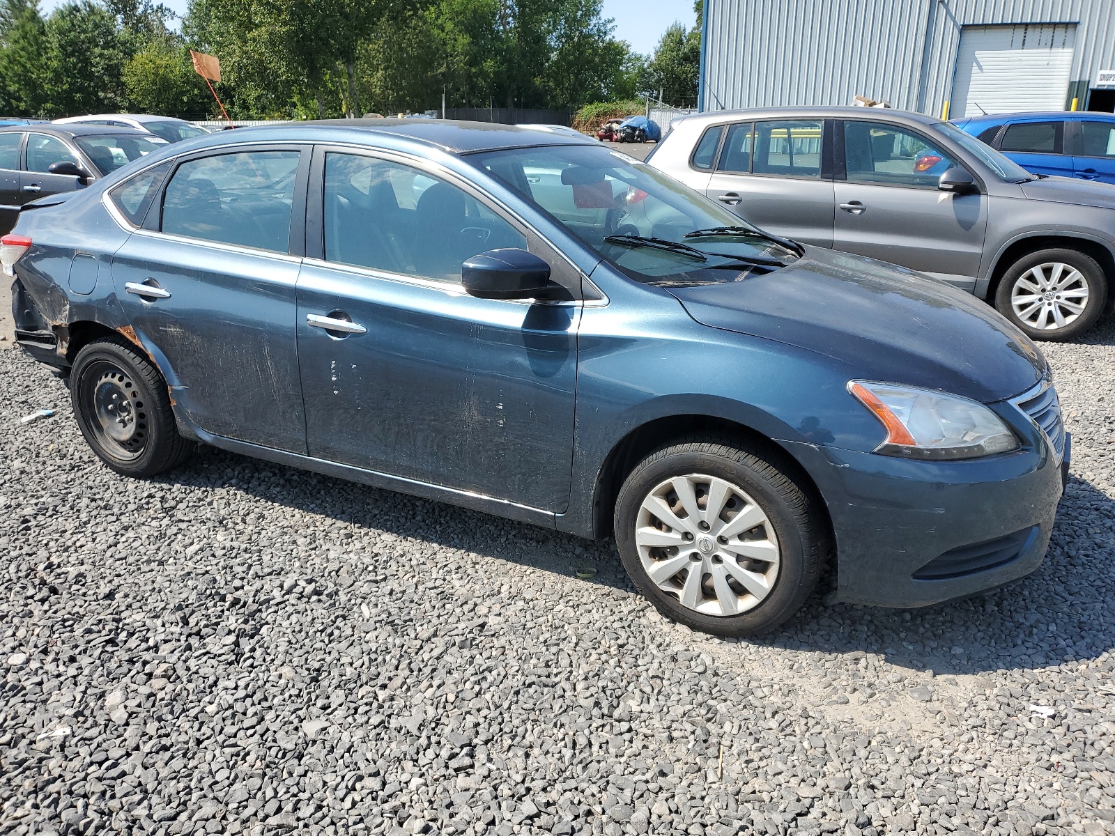 2014 Nissan Sentra S vin: 3N1AB7AP4EL660056