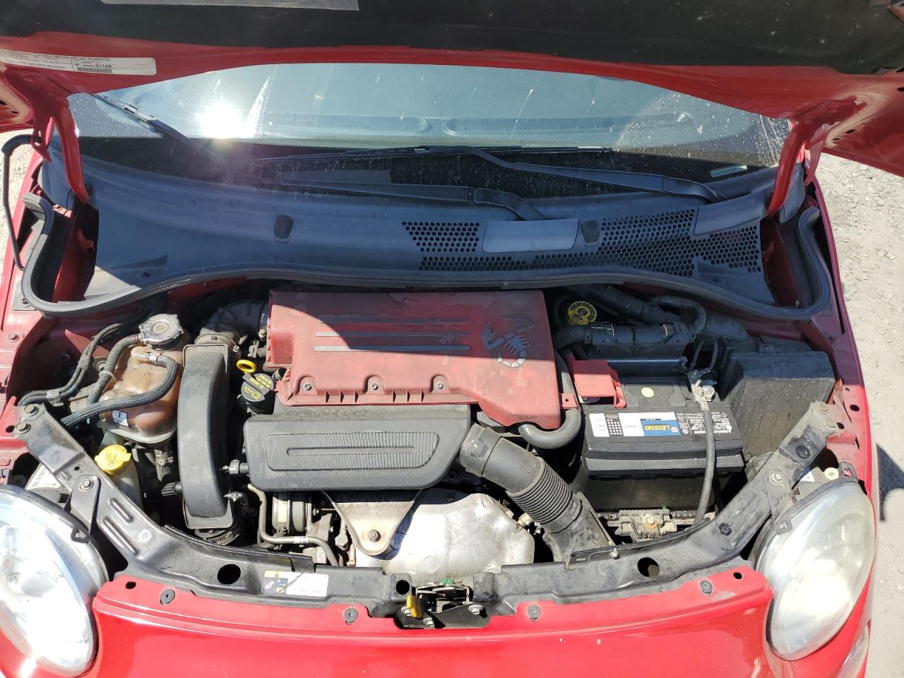 2012 Fiat 500 Abarth VIN: 3C3CFFFH7CT382700 Lot: 63697974