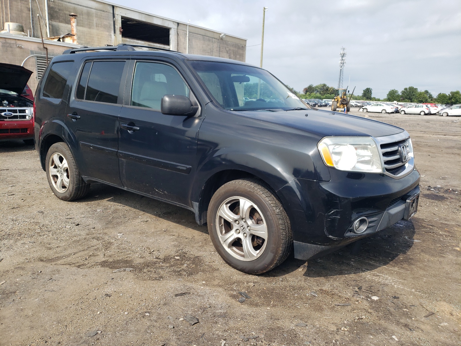 2013 Honda Pilot Ex vin: 5FNYF4H4XDB049827