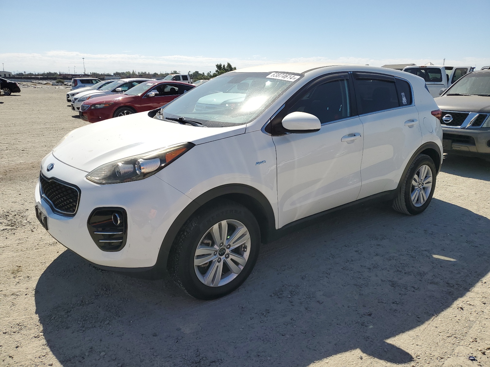 2017 Kia Sportage Lx vin: KNDPMCAC5H7229161