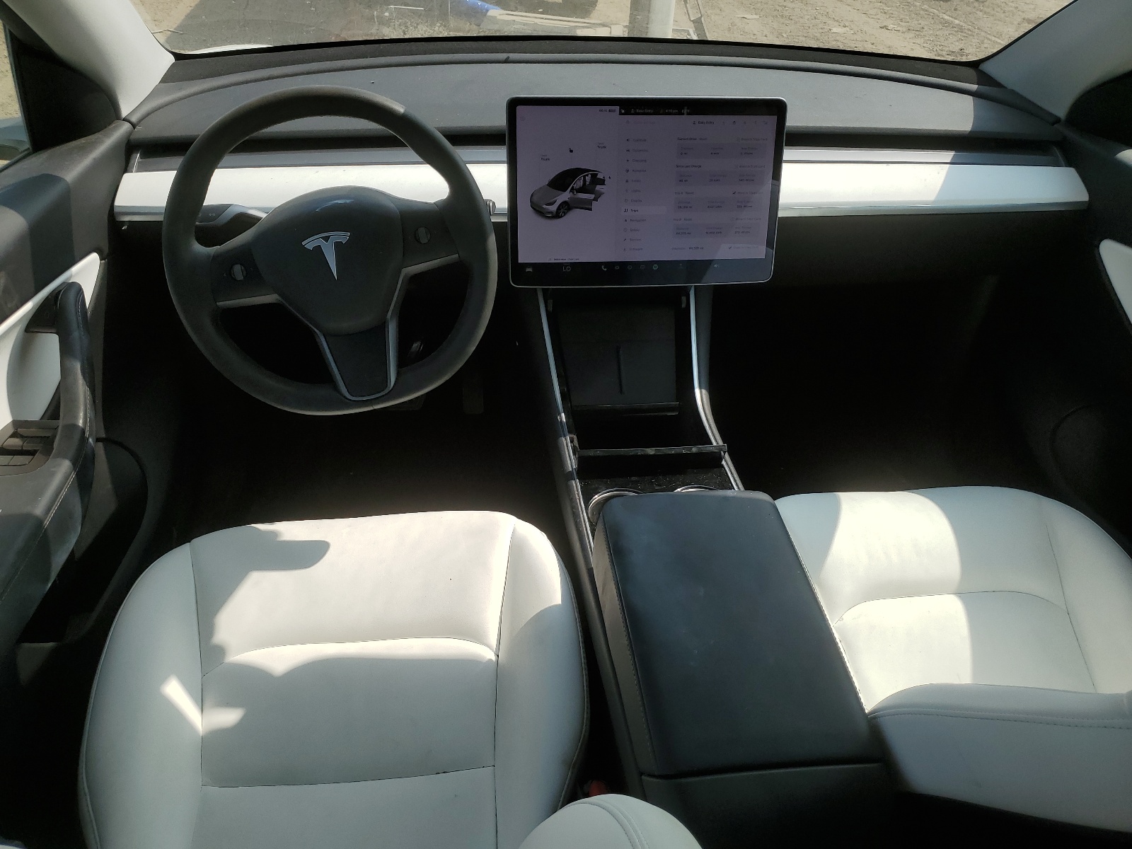 5YJYGDEE3MF083098 2021 Tesla Model Y