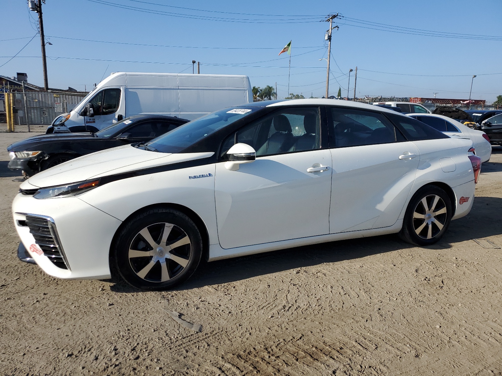 2017 Toyota Mirai vin: JTDBVRBD5HA002380