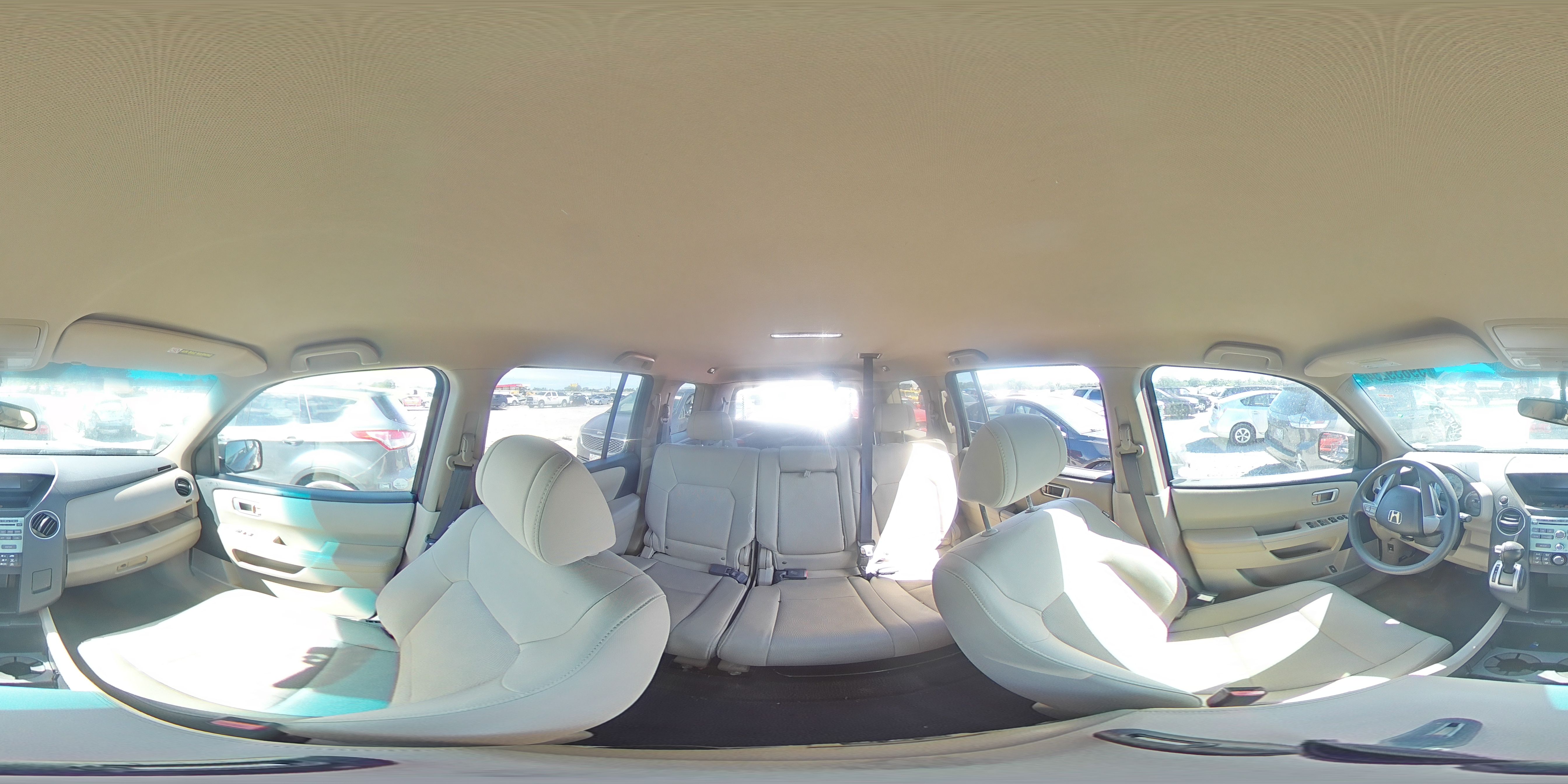 2010 Honda Pilot Lx VIN: 5FNYF3H2XAB018792 Lot: 59839254