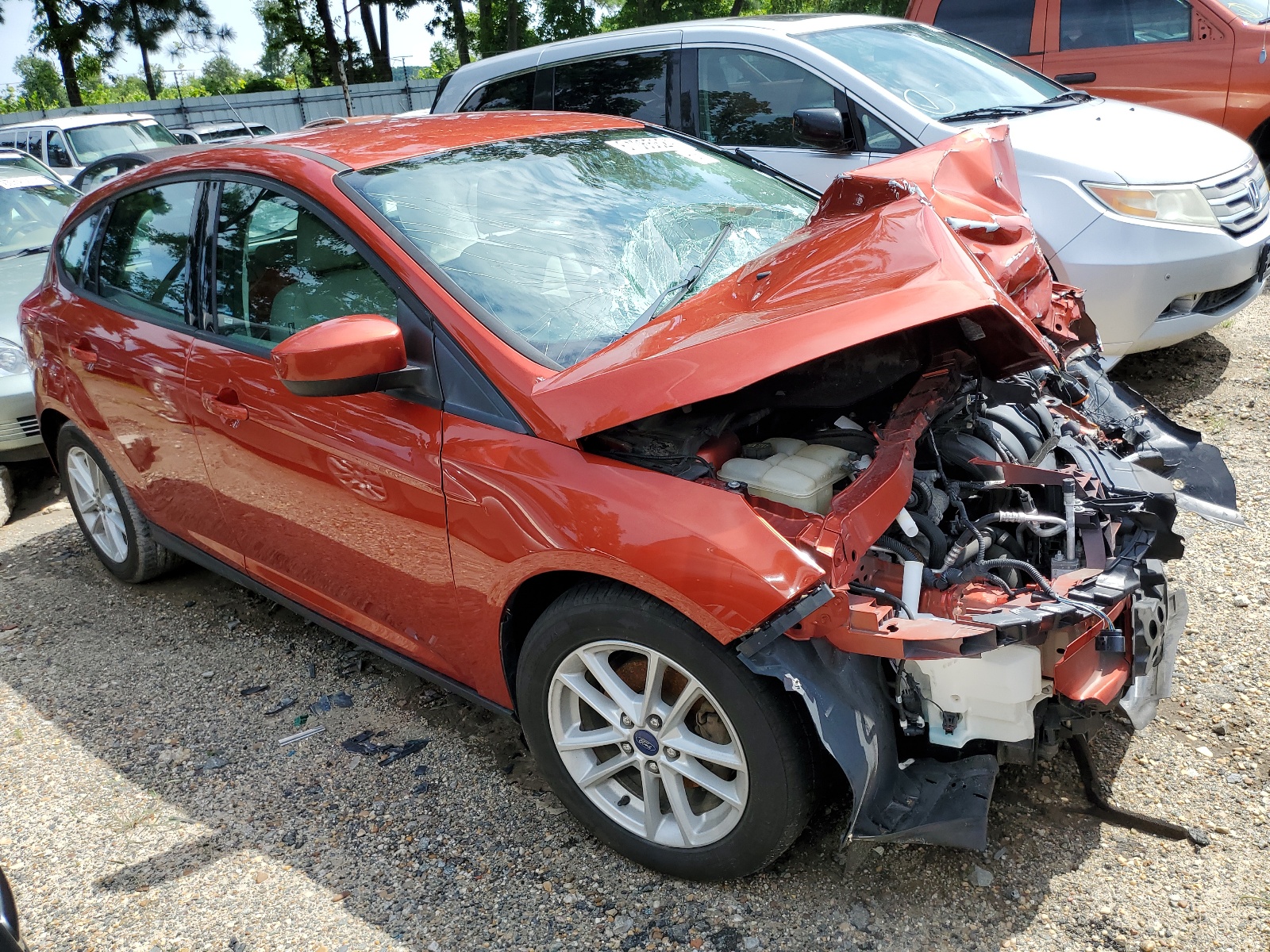 2018 Ford Focus Se vin: 1FADP3K21JL252617