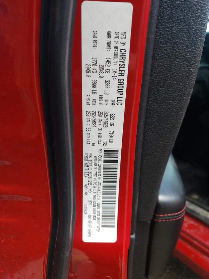 2014 Dodge Durango R/T VIN: 1C4SDJCT8EC971259 Lot: 62059104