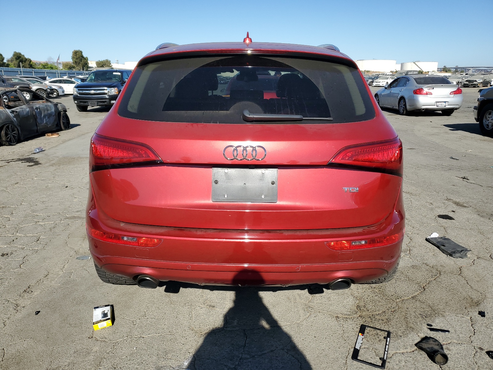 WA1CMAFP4EA113800 2014 Audi Q5 Tdi Premium Plus