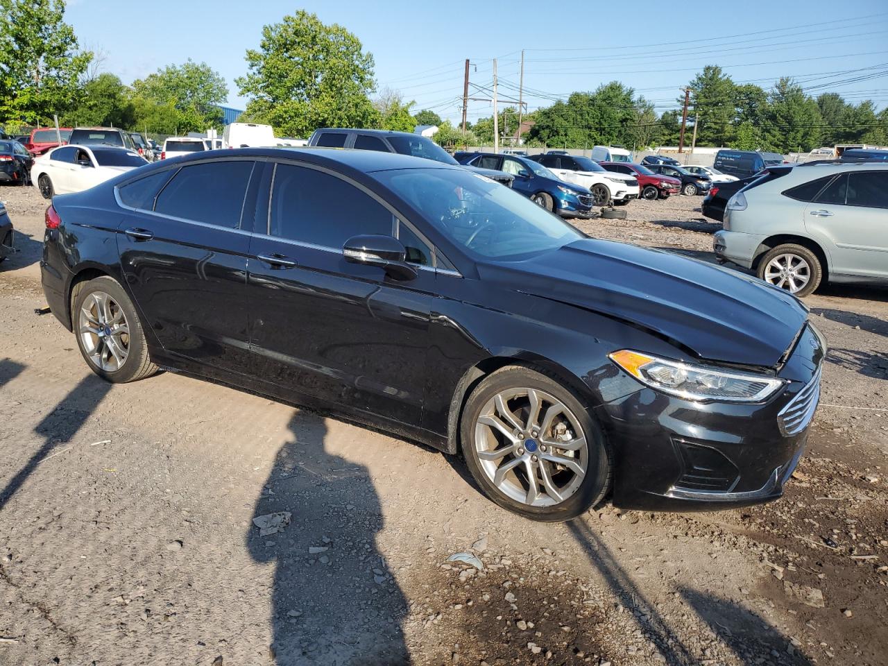 2020 Ford Fusion Sel VIN: 3FA6P0CD7LR209203 Lot: 63829614