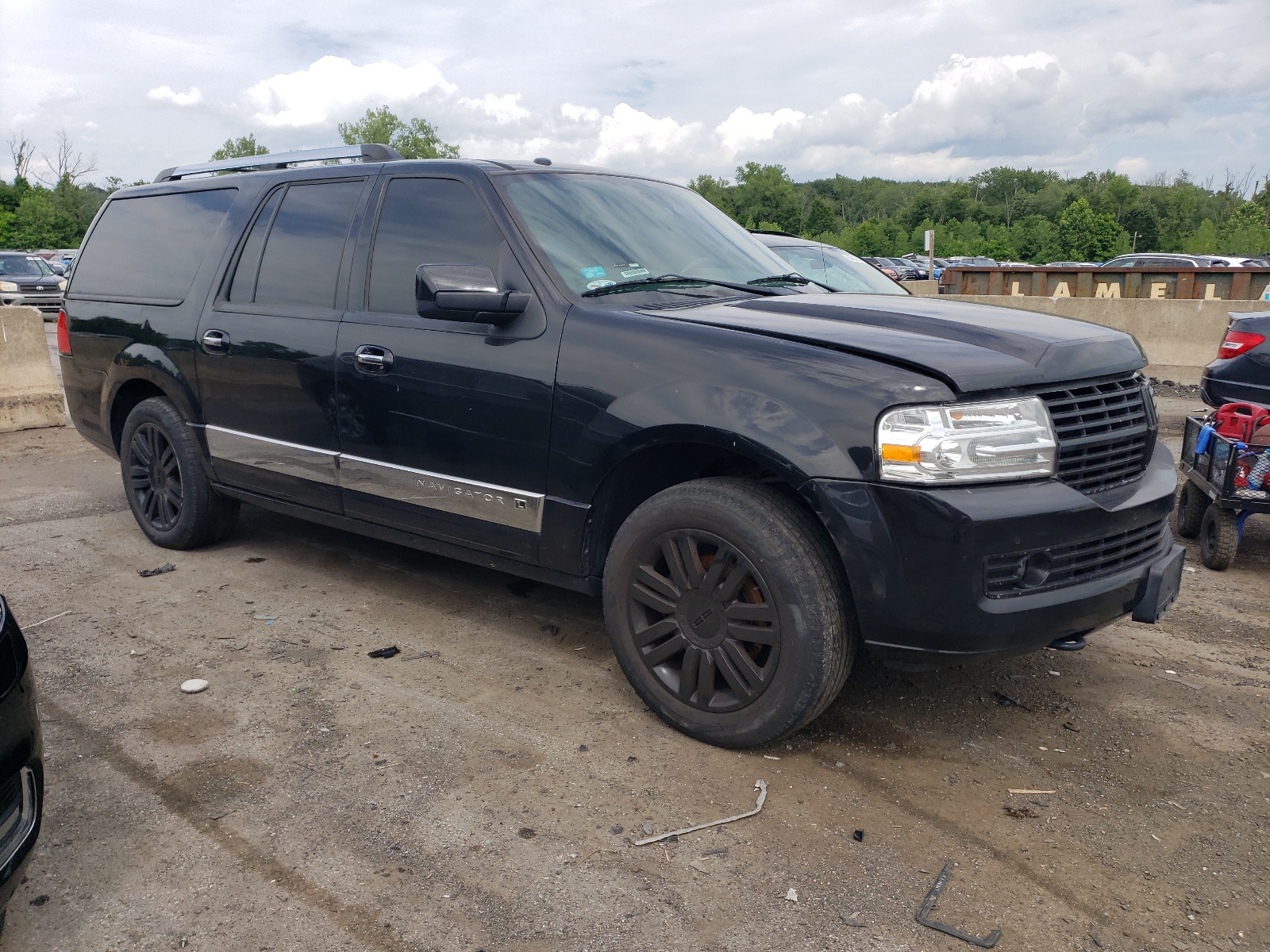 2013 Lincoln Navigator L vin: 5LMJJ3J59DEL02403